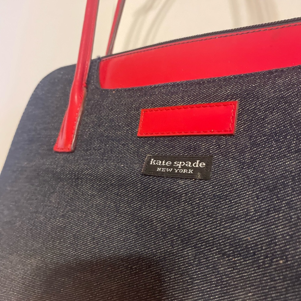 Bag . Kate Espade red.